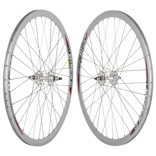 Wheel Master Wheel Pair 700 622X12 Wei Dp18 Silver 36 Or8 Fx/Freewheel Loose Silver 120Mm Dti2.0Sl