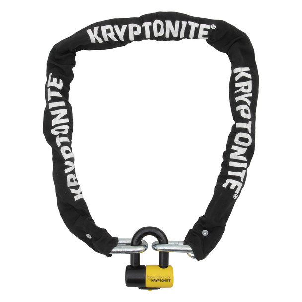 Kryptonite Lock Chain Ny Legend 1515 4.9Fx15Mm With Ny Disc Yellow/Black