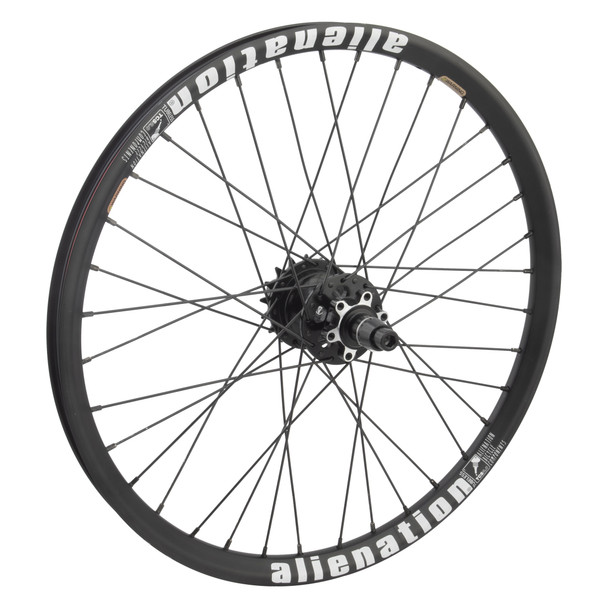 Alienation Wheel Rear 20 406X23 Fugazi Mischief G69 Tcs 2.0 M-Black Black-Machined Sidewall 36 Evader 1-Speed Cassette 16-Tooth 6B Bolt Type M10X1 Seal Black 110Mm Stainless Steel2.0Bk 12Mmbk-Brass