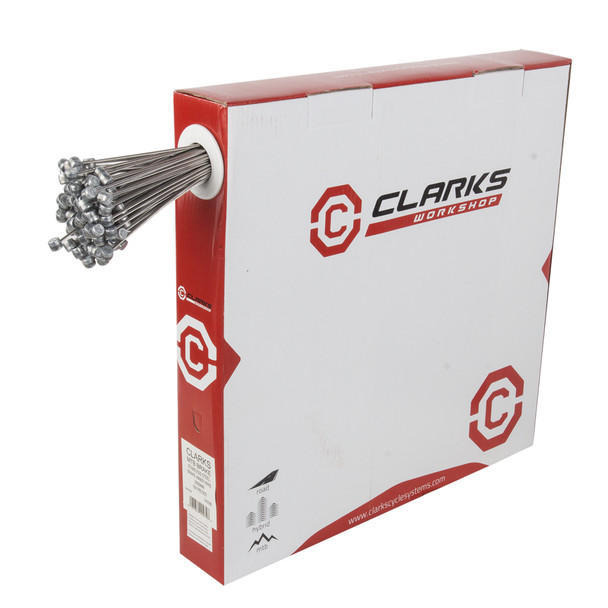 Clarks Cable Brake Wire Stainless Steel 1.5X2000 Mountain Bike Box Of 100