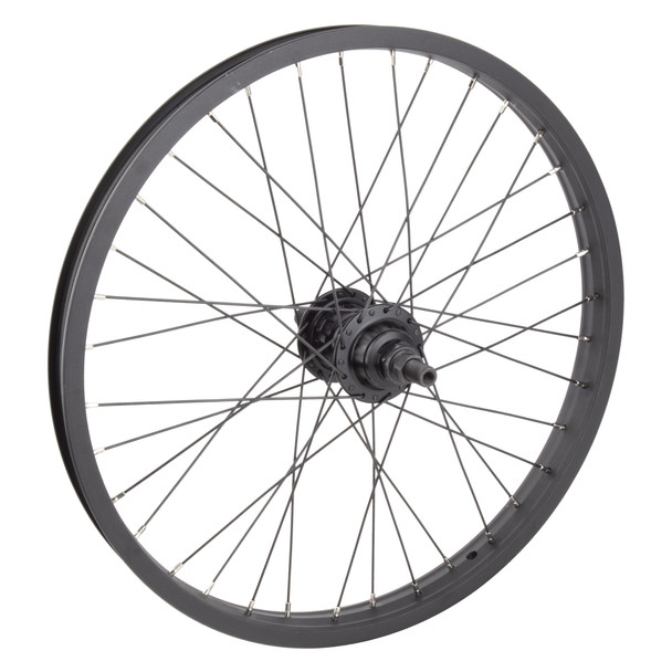 Alienation Wheel Rear 20 406X27 Pariah Black Sheep Black Nmsw 36 Rush V3 Freecoaster 9-Tooth Left Hand Drive 14Mm M-Black 110Mm Stainless Steel2.0Bk 14Mmsl-Brass