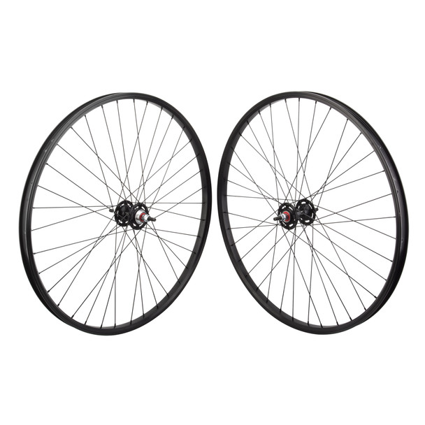 Black Ops Wheel Pair 29 622X24 Dw1.1 Black 36 Mx1100Co 1-Speed Ff Seal 3/8 Black 110Mm Dti2.0Bk