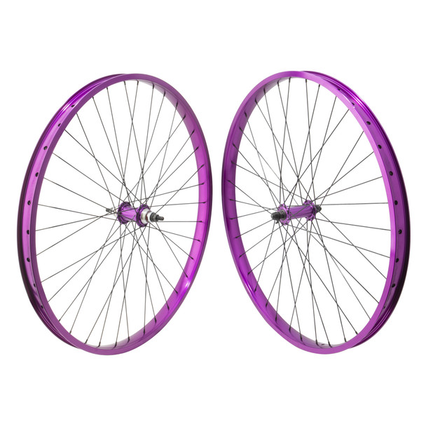 Se Bikes Wheel Pair 29 622X32 Big Flyer(22) Polyurethane Nmsw 36 1-Speed Ff Loose(F) Seal(R) 3/8 Black 110Mm Stainless Steel2.0Bk