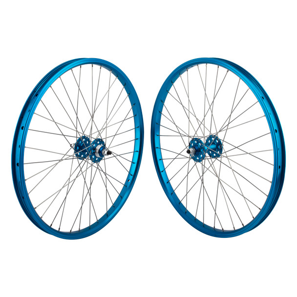 Se Bikes Wheel Pair 24X1.75 507X24 Blue 36 1-Speed Freewheel Seal 3/8 Blue 110Mm Dti2.0Sl