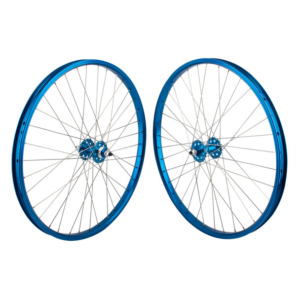 Se Bikes Wheel Pair 26X1.75 559X24 Blue 36 1-Speed Freewheel Seal 3/8 Blue 110Mm Dti2.0Sl