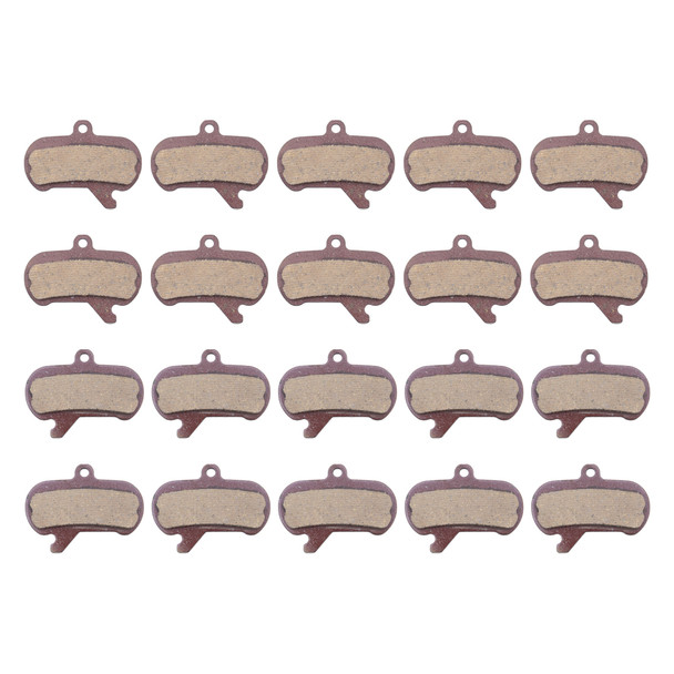 Sram Brake Shoes Disc Maven 24+ Orange/Steel Bulk 20 Sets