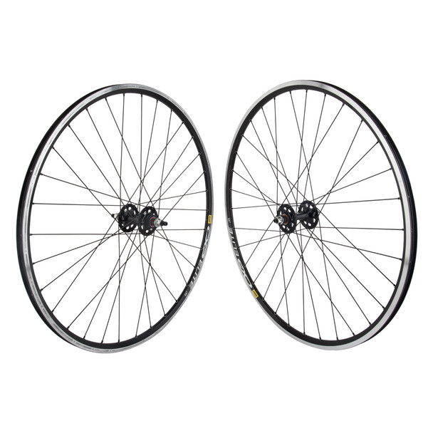 Wheel Master Wheel Pair 700 622X15 Mav Cxp Elite Black Machined Sidewall 32 Or8 Fx/Freewheel Seal Black 120Mm Dti2.0Bk