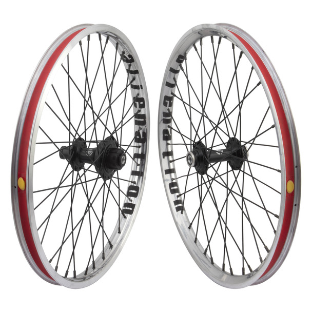 Wheel Master Wheel Pair 20X1.75 406X23 An Mischief Malice G69 Tcs 2.0 Pol Nmsw-F Machined Sidewall-R 36 Black-Ops Mx3200 1-Speed Cassette 16-Tooth Bolt-Type Seal Black 110Mm Stainless Steel 2.0 Black