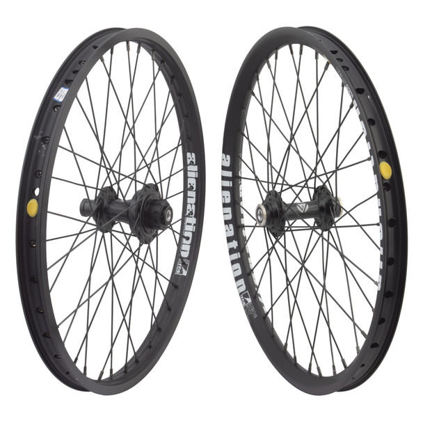 Wheel Master Wheel Pair 20X1.75 406X23 An Mischief Malice G69 Tcs Black Nmsw-F Machined Sidewall-R 36 Black-Ops Mx3200 1-Speed Cassette 16-Tooth Bolt-Type Seal Black 110Mm Stainless Steel 2.0 Black