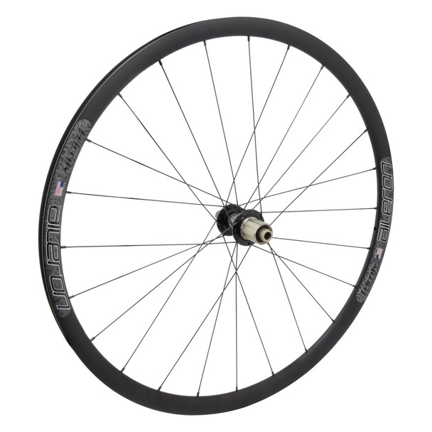 Wheel Master Wheel Rear 700 622X20 Velo Aileron Black Disc 24 Or8 Rd1110 Elite 8-11Scas Center Lock 12Mm Seal Black 142Mm Sapim Race 2.0/1.8 Black