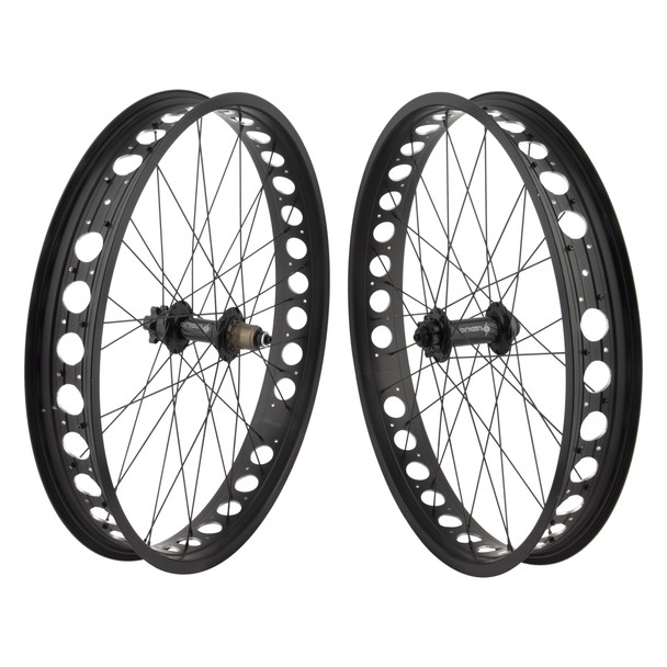 Wheel Master Wheel Pair 26X4.0 559X74 Or8 At-Pro80-Ul Black Nmsw 32 Or8 Fb1110 Elite 11Sxd 6B Quick Release Seal Black 135Mm 170Mm Stainless Steel 2.0 Black No Skewers