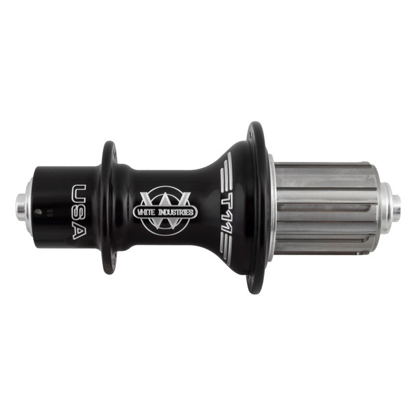 White Industries Hub Rear T11 32X130X5Mmqr 10-11Scas Titanium Non Disc Black