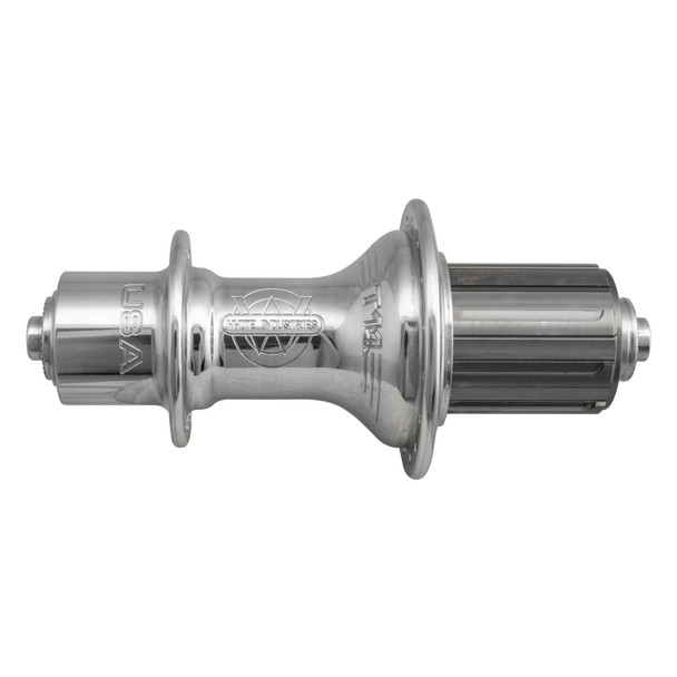 White Industries Hub Rear T11 32X130X5Mmqr 10-11Scas Titanium Non Disc Silver
