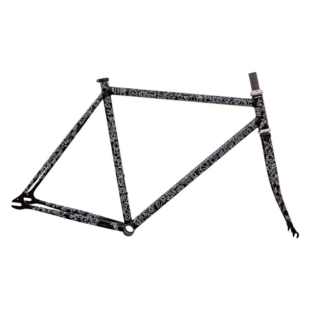 Affinity Frame Metro Keith Haring Black/White Xs With Fork