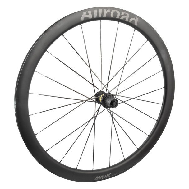 Mavic Wheel Rear 700 622X25 All Road Silver Carbon24 11Srd Center Lock 12X142 Tubeless