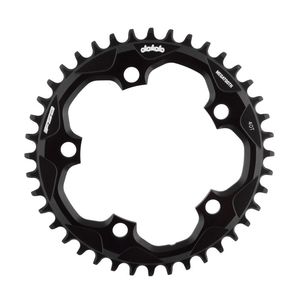 Full Speed Ahead Chainring Megatooth 110Mm 40-Tooth 5B Black