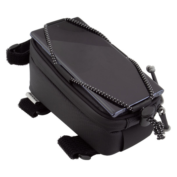 Bikase Bag Phone Elasto Beetle Top Tube Black