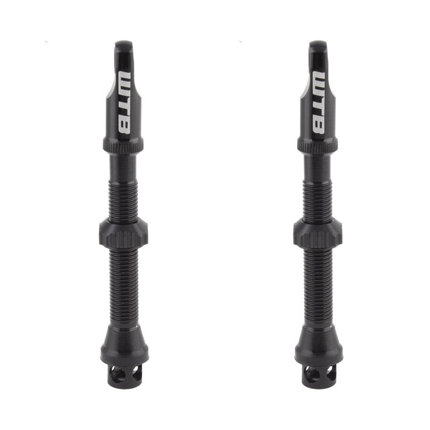 Wtb Valve Tubeless Max-Flow Presta Valve 44Mm Alloy Black Tcs