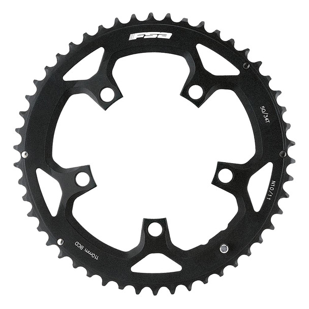 Full Speed Ahead Chainring Road Pro 110Mm 50-Tooth 5B 10/11-Speed Black