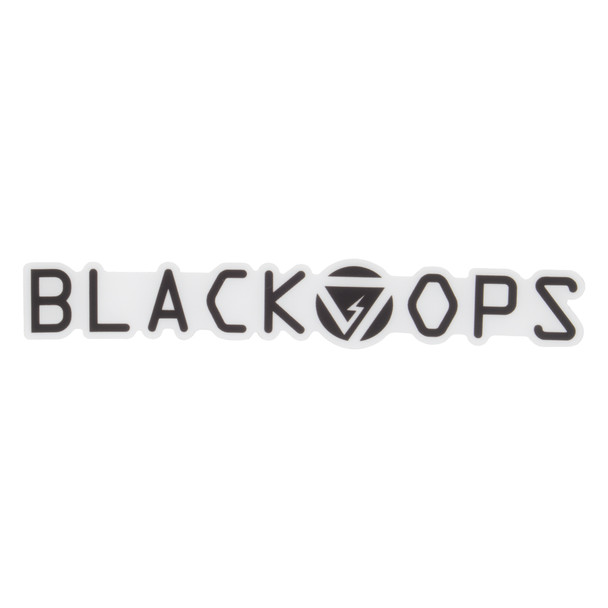 Black Ops Decal Word Mark Horizontal