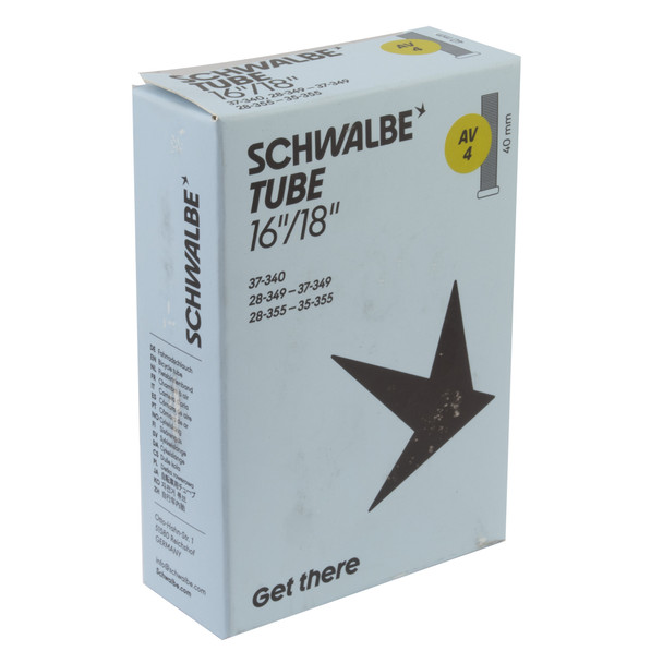 Schwalbe Tube Schwalbe 18 340/355X28/37 Schrader Valve 40Mm