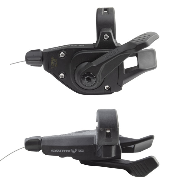 Sram Shifter Eagle 70 Trigger Sgl Click 12-Speed Right Hand Black With Integrated Clamp