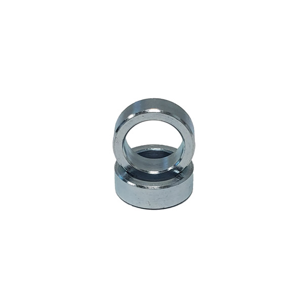 The Shadow Conspiracy Axle Peg Replacement 3/8In Adapter Pair Silver