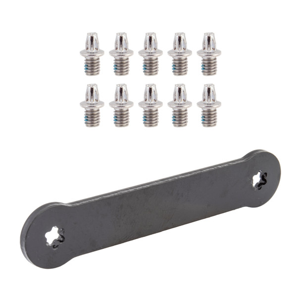 Origin8 Pedals Razr M4-10 Stainless Steel Replacement Pins Silver Bag Of 10