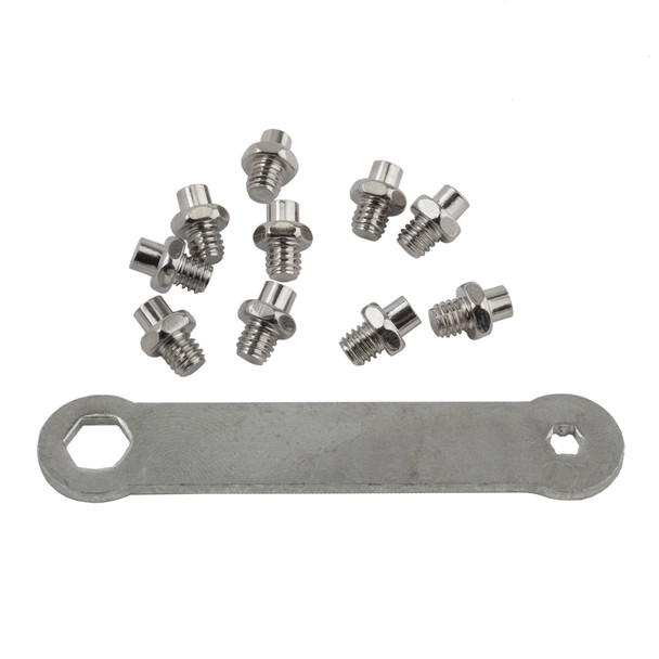 Origin8 Pedals Proform Ul Replacement Pins M4-8 Silver Bag Of 10