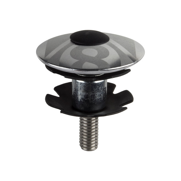Origin8 Head Part Ahd Cap 1-1/8 Bolt&Star Silver