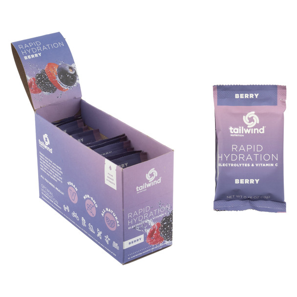Tailwind Nutrition Food Rapid Hydration Berry Box Of 12 Sb