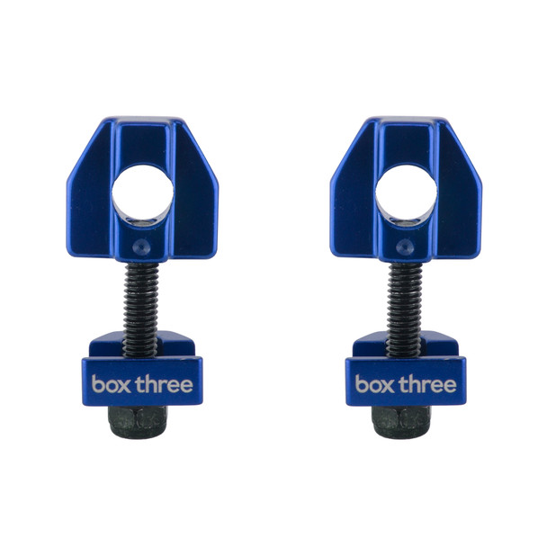 Box Components Chain Tension Adjustable Three 10Mm/1-Axle Hole Blue
