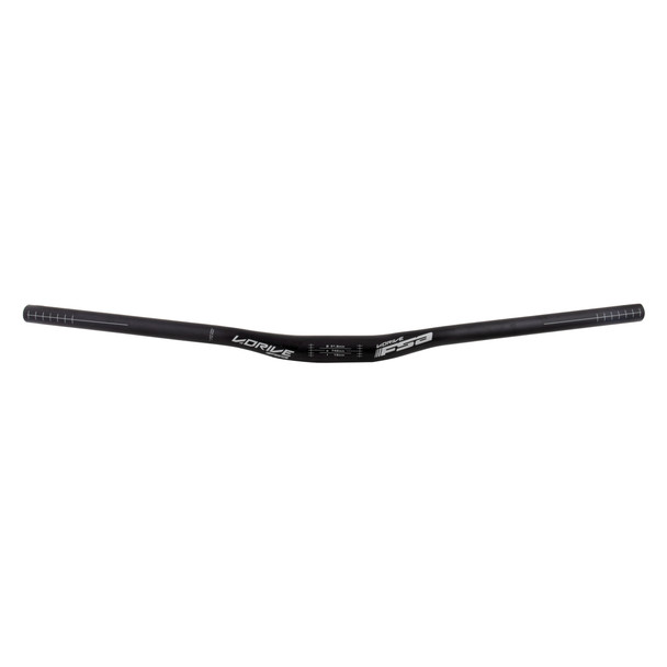 Full Speed Ahead Handlebar V-Drive Mountain Riser 31.8X15X740 Black (J)