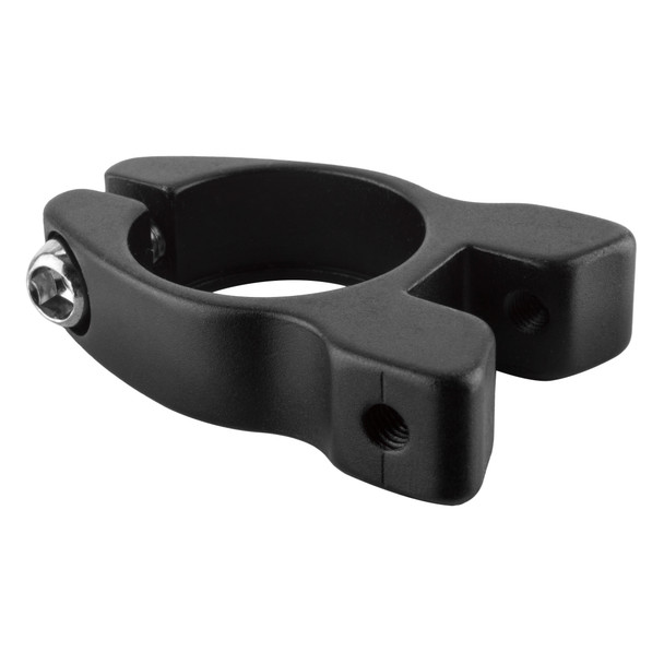 Axiom Seatpost Clamp Trekk Seat Collar 34.9 Black With Rack Mnt