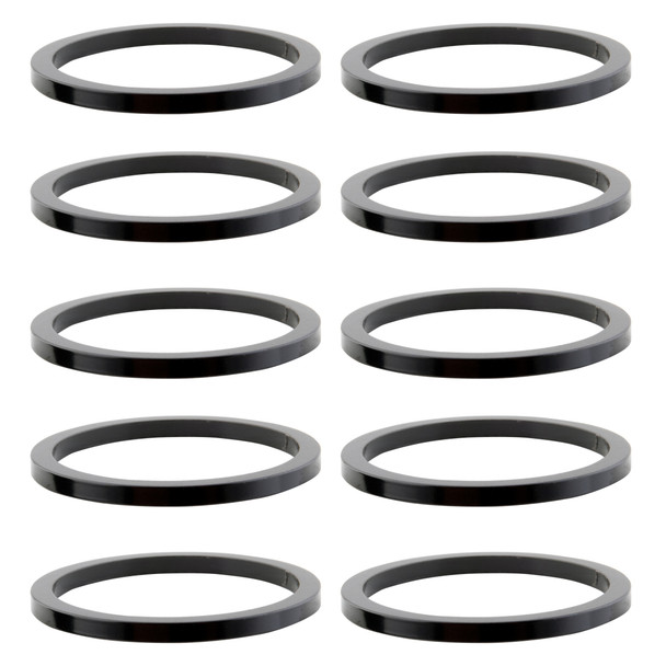 Origin8 Head Part Spacer Alloy 2Mmx1In Black Bag Of 10