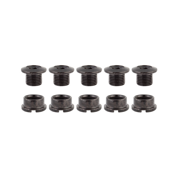 Origin8 Chainring Bolt Set Single Steel Black