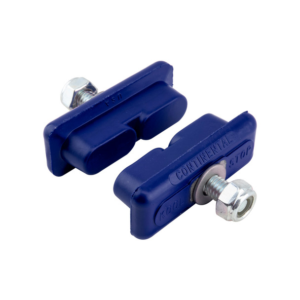 Koolstop Brake Shoes Continental Threaded Blue