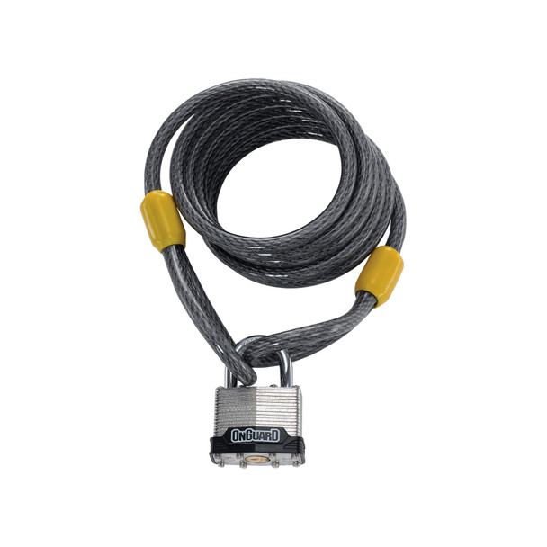 Onguard Lock Cable 8033 Doberman Key Pad 6Fx8Mm
