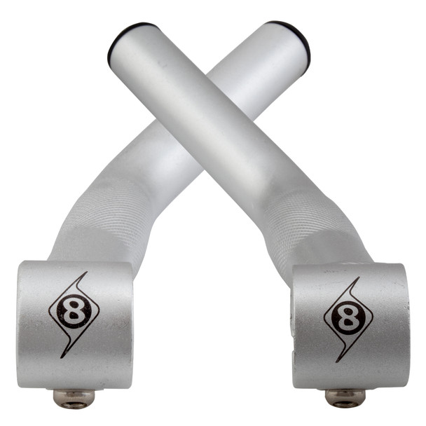 Origin8 Hb End Bar Ends C-Lite Long Alloy Silver