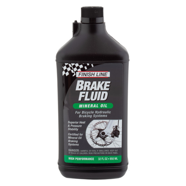 Finish Line Brake Fluid Hydraulic Mineral Oil 32Oz 6/Cs