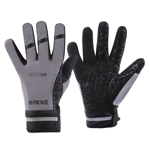Proviz Gloves Reflect360 Waterproof Sm Black/Gray
