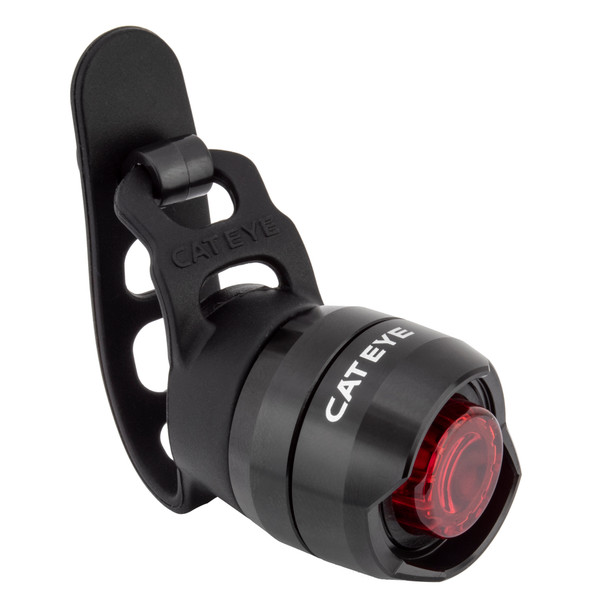 Cateye Light Silver-Ld160Rc-R Rear Orb Rc Black