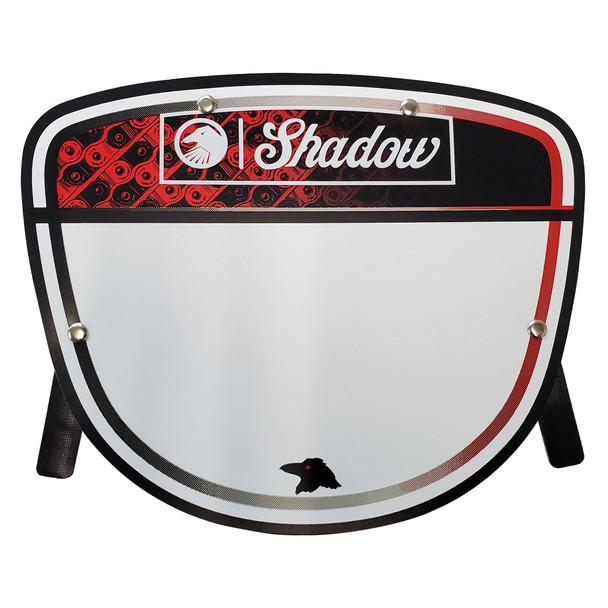 The Shadow Conspiracy Number Plate Interlock White/Black/Red