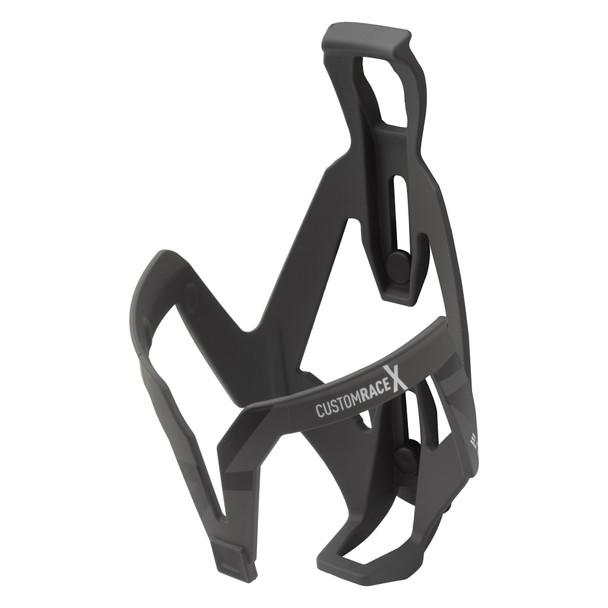 Elite Bottle Cage Custom Race X Skin Mat-Black/Black