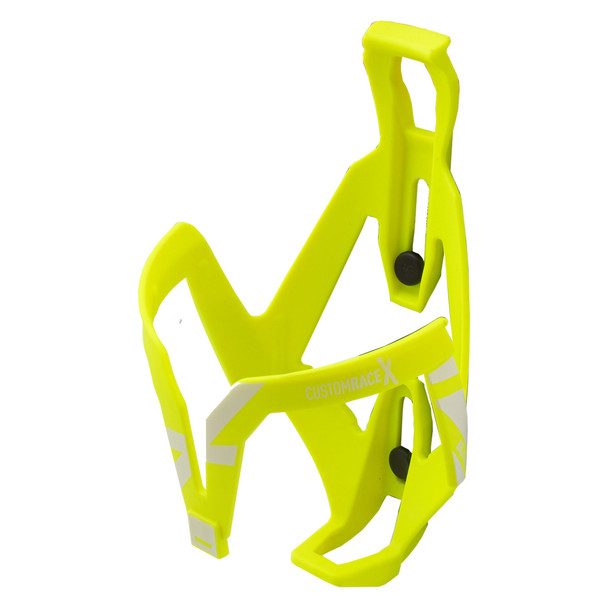 Elite Bottle Cage Custom Race X Skin Mat-F-Yellow/Black
