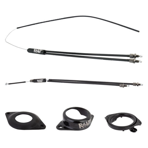 Rant Cable Rotor Gravitron Detangler Kit 1-1/8In Black
