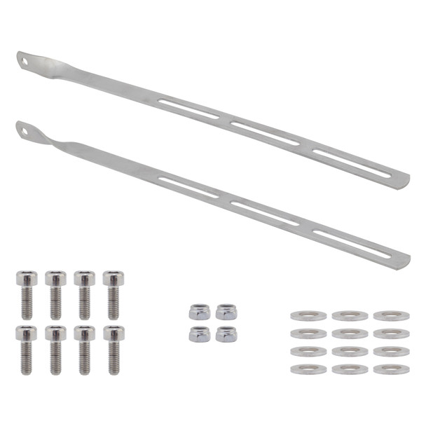 Topeak Bike Rack Rear Strut Kit 345Mm With Hardware Silver