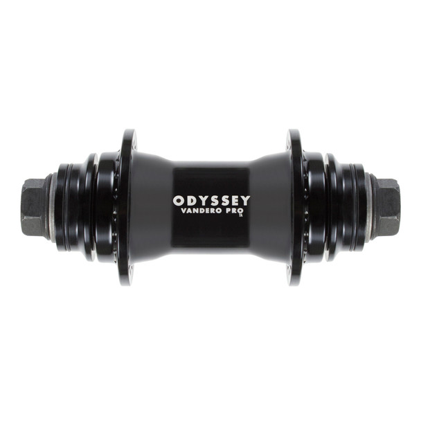 Odyssey Hub Front Vandero Pro 36H 3/8 Thred-In Bolt Black