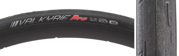 Kenda Tire Valkyrie Pro 700X30 Black/Black/Ref-Hp R3C/Ka/120 Fold 100Psi
