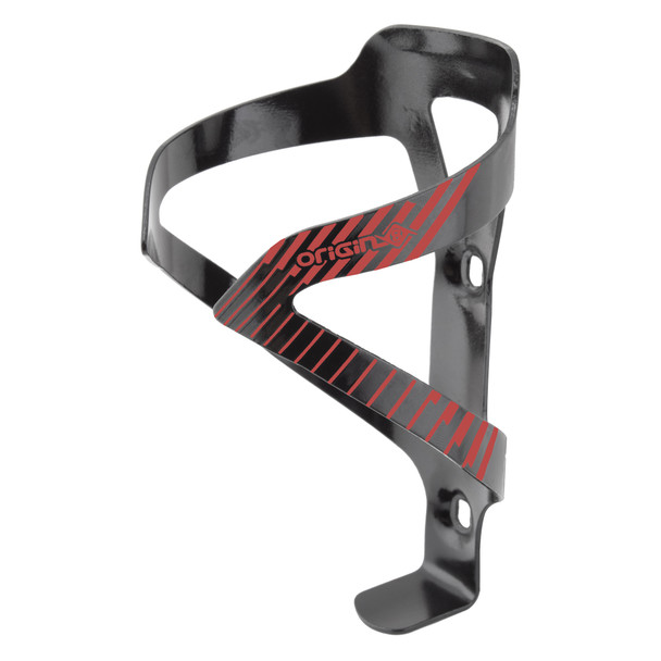 Origin8 Bottle Cage Alloy Klutch Center Black/Red (L)